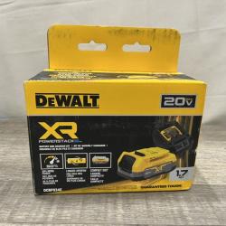 NEW - DEWALT 20V MAX XR POWERSTACK Lithium-Ion Battery Starter Kit with 1.7Ah Battery and Charger
