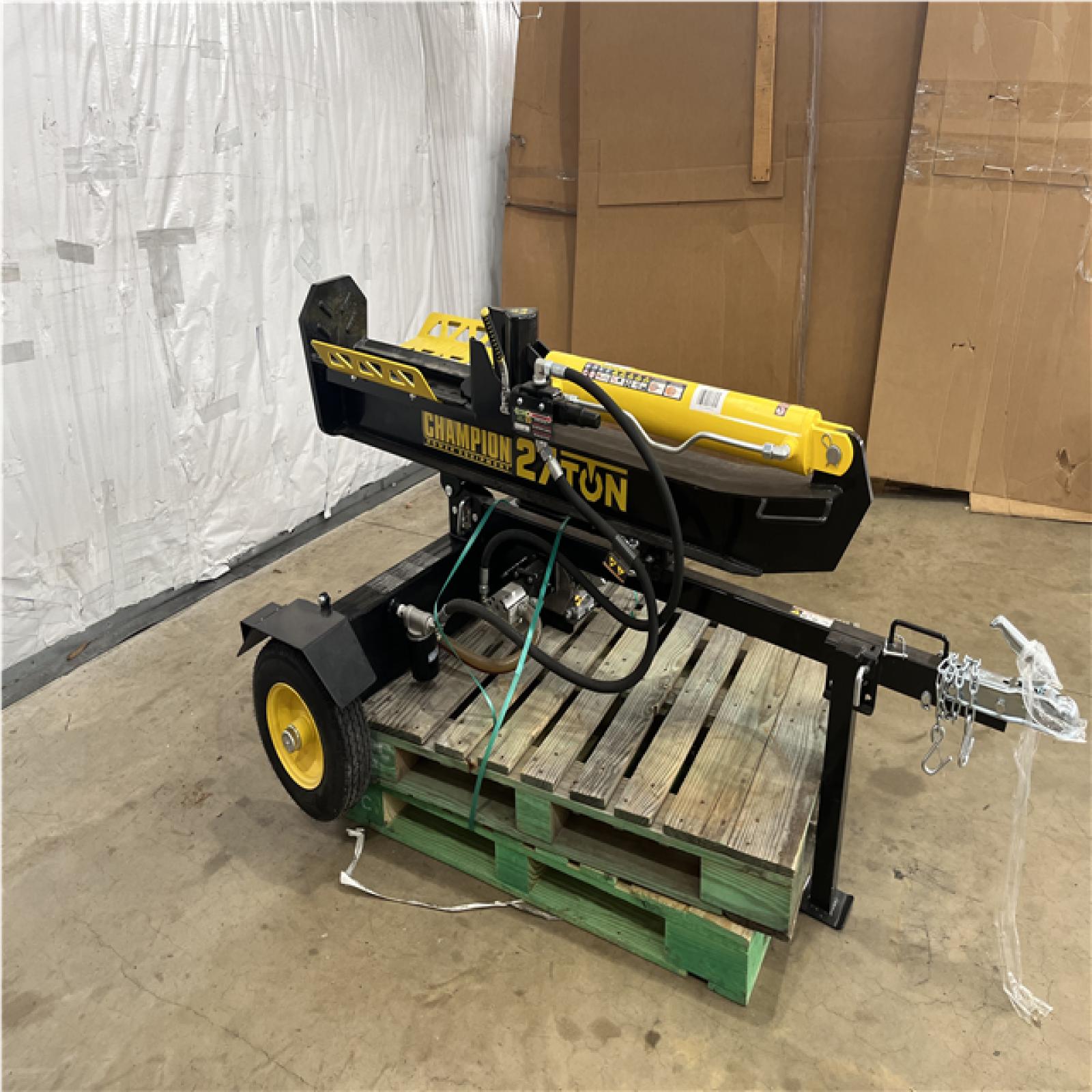 Houston Location - AS-IS Outdoor Power Equipment CHAMPION 27 TON LOG SPLITTER