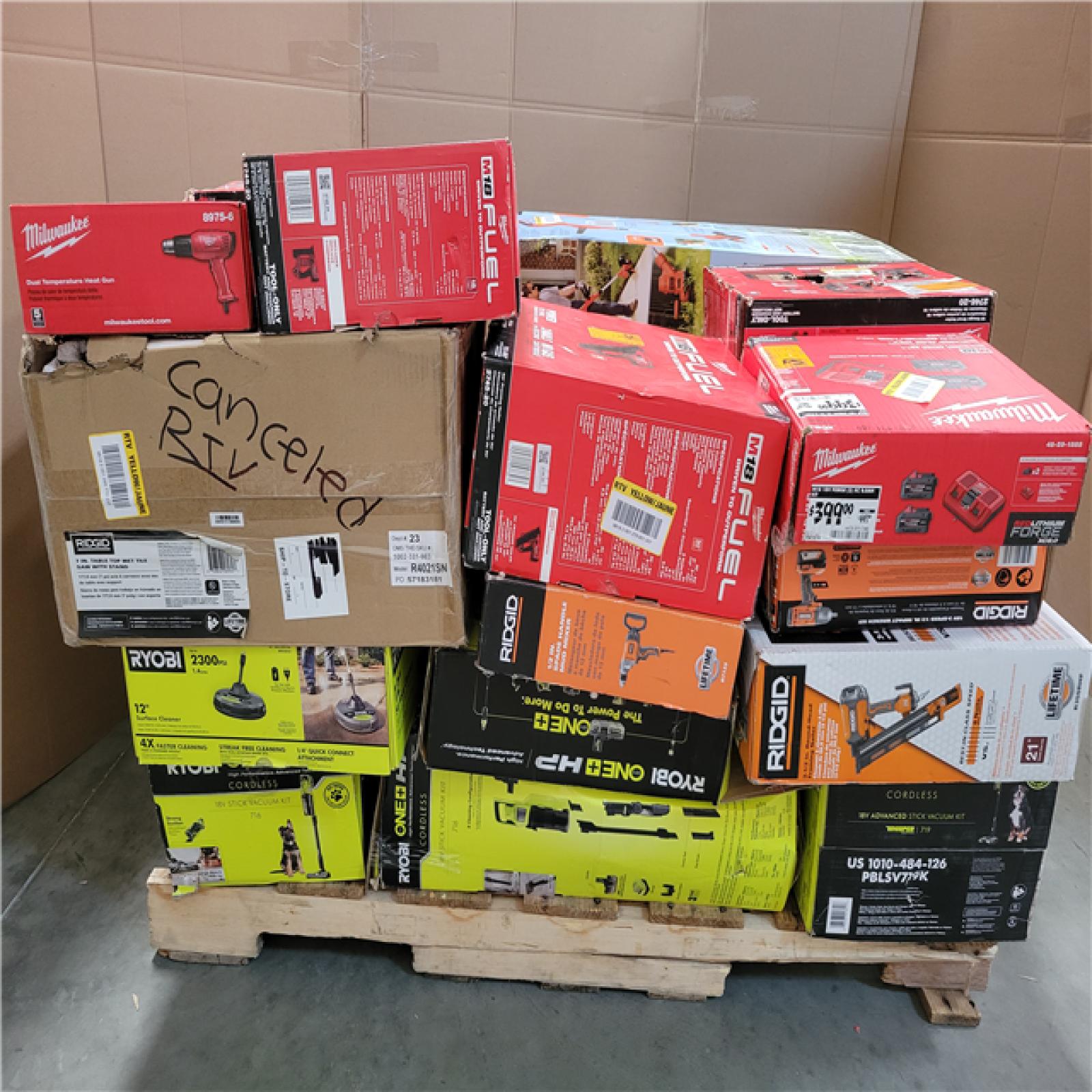 CALIFORNIA AS-IS TOOL PALLET
