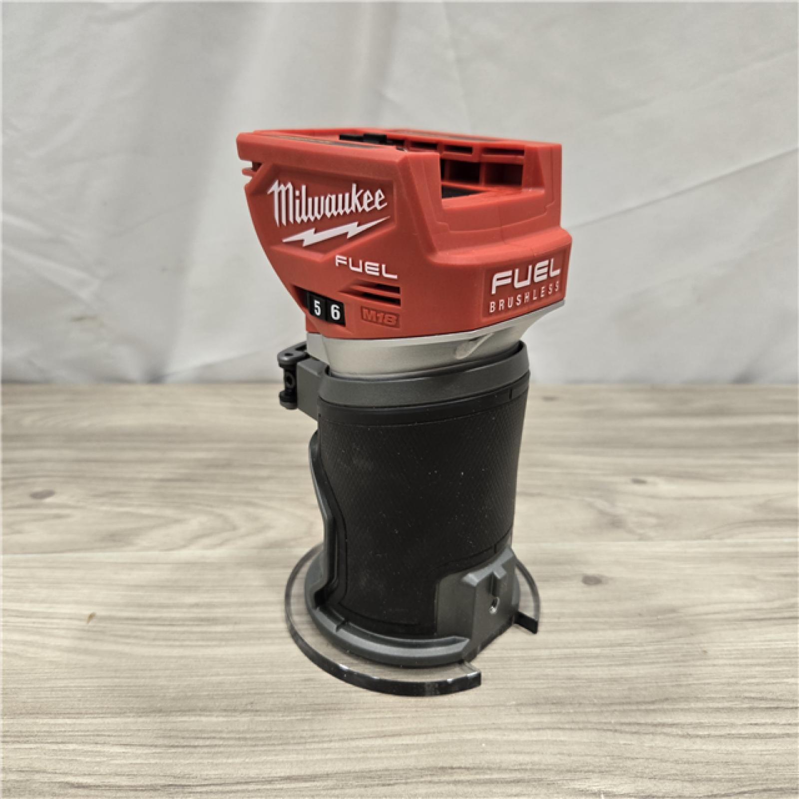 AS-IS Milwaukee M18 FUEL Compact Router (Tool-Only)