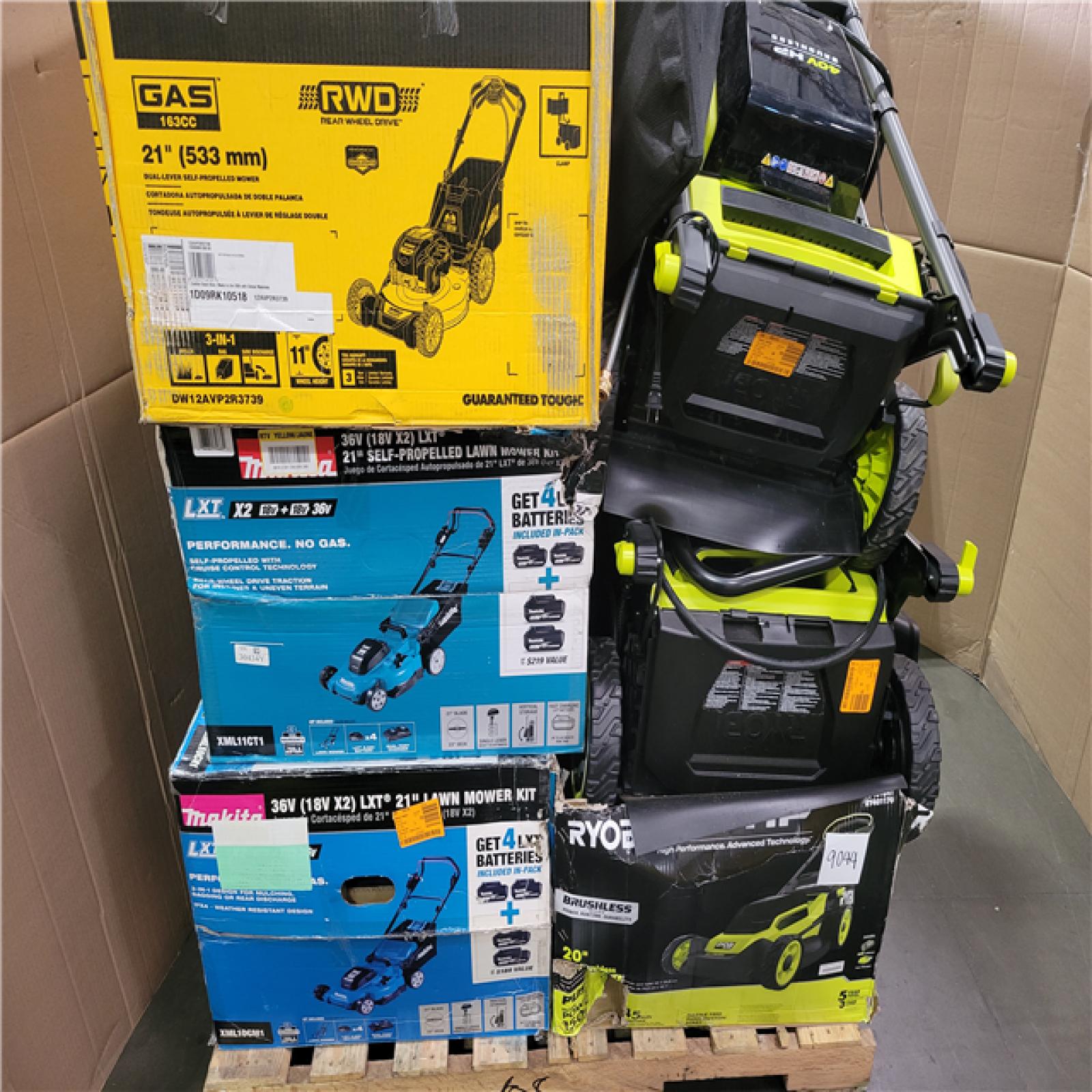 CALIFORNIA AS-IS OUTDOOR POWER EQUIPMENT