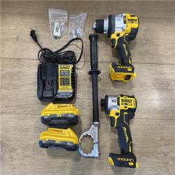 AS-IS DEWALT 20V XR Lithium-Ion Cordless Brushless 1/2 in. Drill/Driver Kit