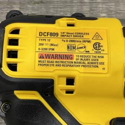 AS-IS DEWALT Atomic 20V Max Lithium-Ion Brushless Cordless Compact 1/4 in. Impact Driver Kit