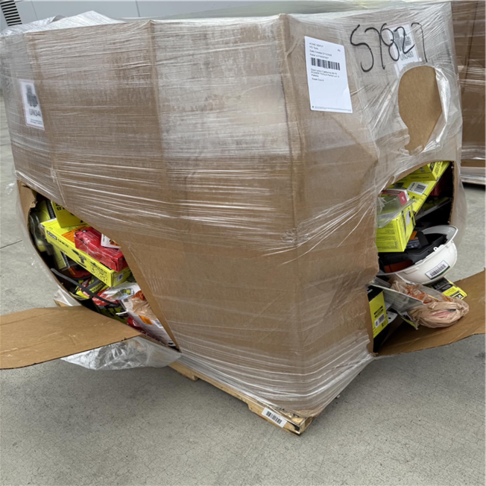 California AS-IS POWER TOOLS Partial Lot (3 Pallets) P-R057827