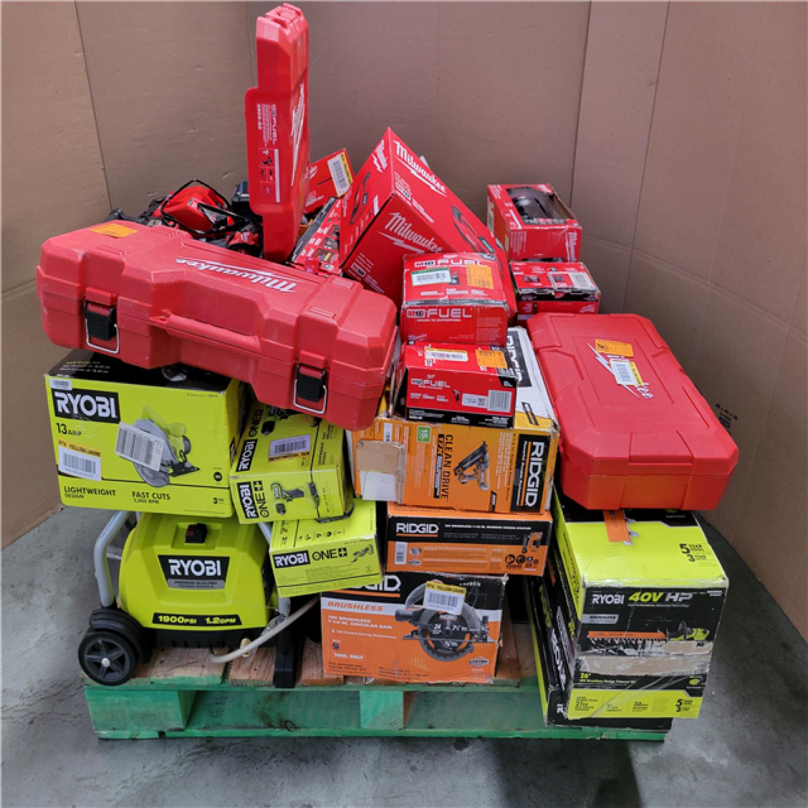 CALIFORNIA AS-IS TOOL PALLET