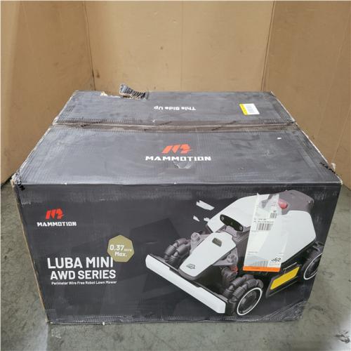 CALIFORNIA NEW MAMMOTION LUBA MINI AWD SERIES ROBOT LAWN MOWER
