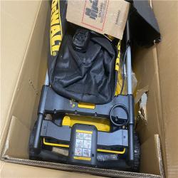 As-Is -DEWALT 2x20V MAX 21 in. Cordless Battery Powered Push Lawn Mower Kit with (2) 10 Ah Batteries and Chargers