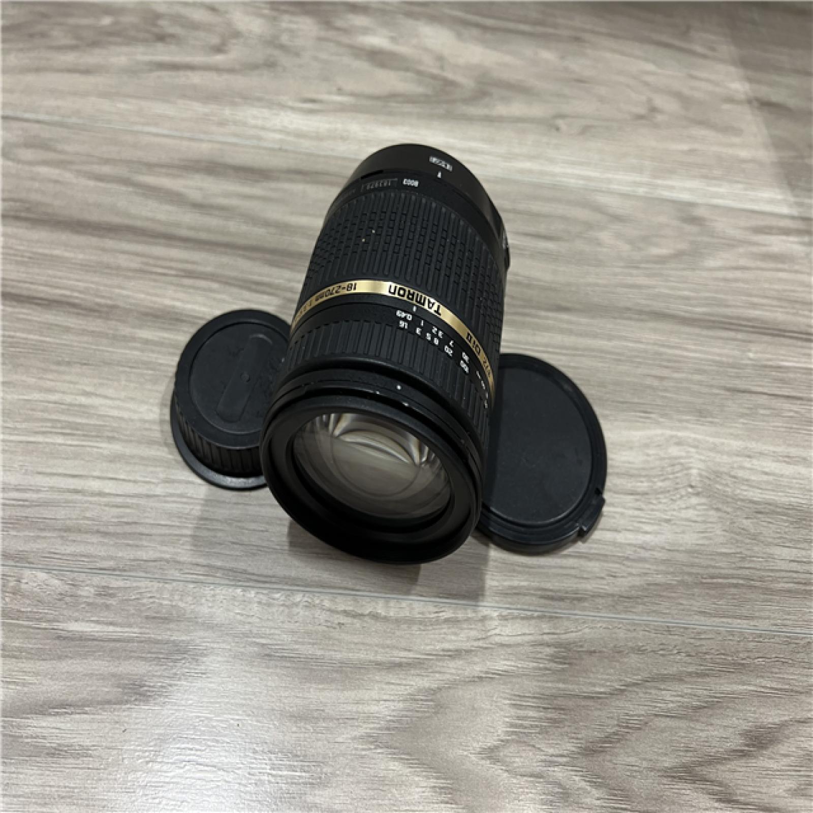 AS-IS Tamron 18-270mm f/3.5-6.3 Di II VC PZD AF Lens for Canon