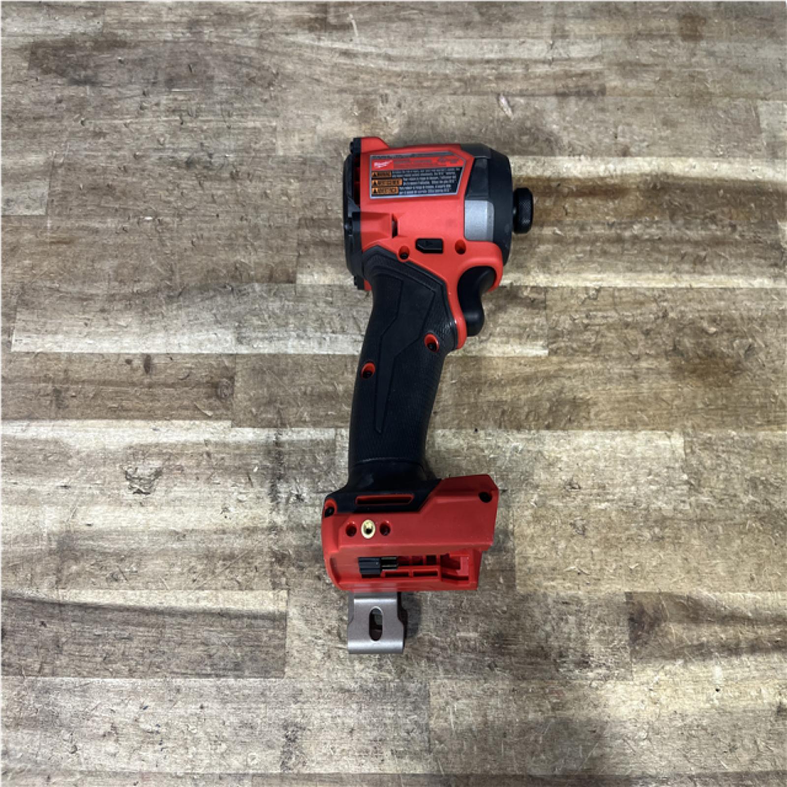 Houston Location AS-IS Milwaukee FUEL 18V Lithium-Ion Brushless Cordless 1/4 in. Hex Impact Driver (Tool-Only)