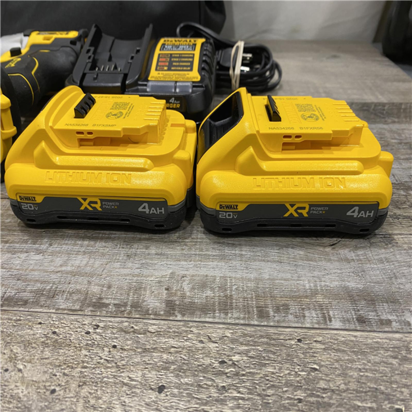 AS-IS DEWALT 20V MAX Lithium-Ion Cordless 2-Tool Combo Kit