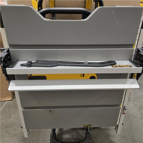 AS-IS DEWALT 15 Amp Corded 10 in. Job Site Table Saw with Rolling Stand