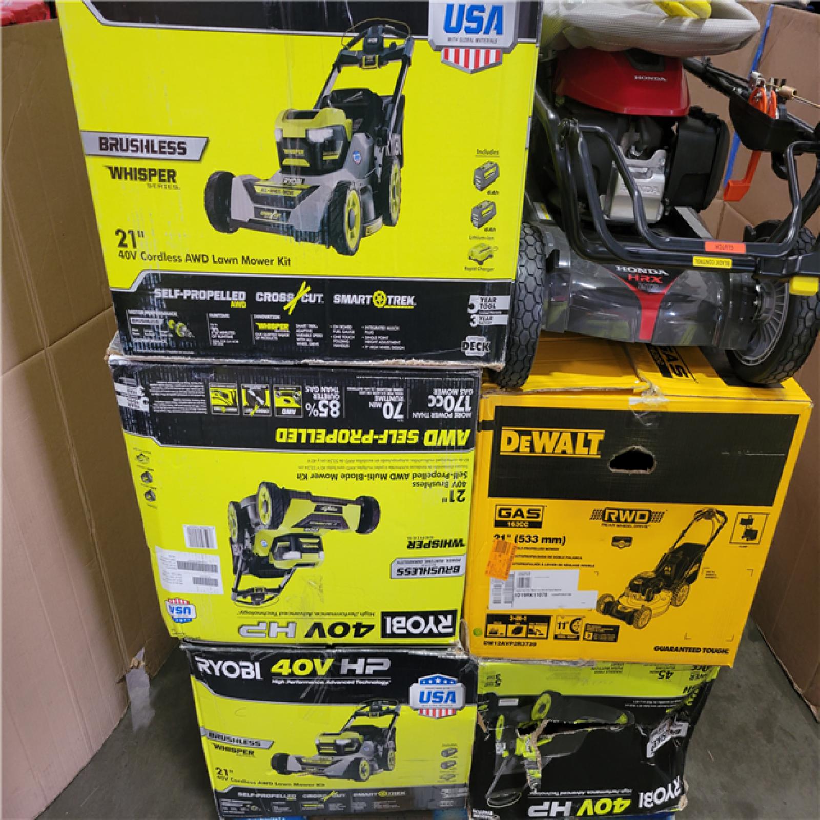 CALIFORNIA AS-IS OUTDOOR POWER EQUIPMENT