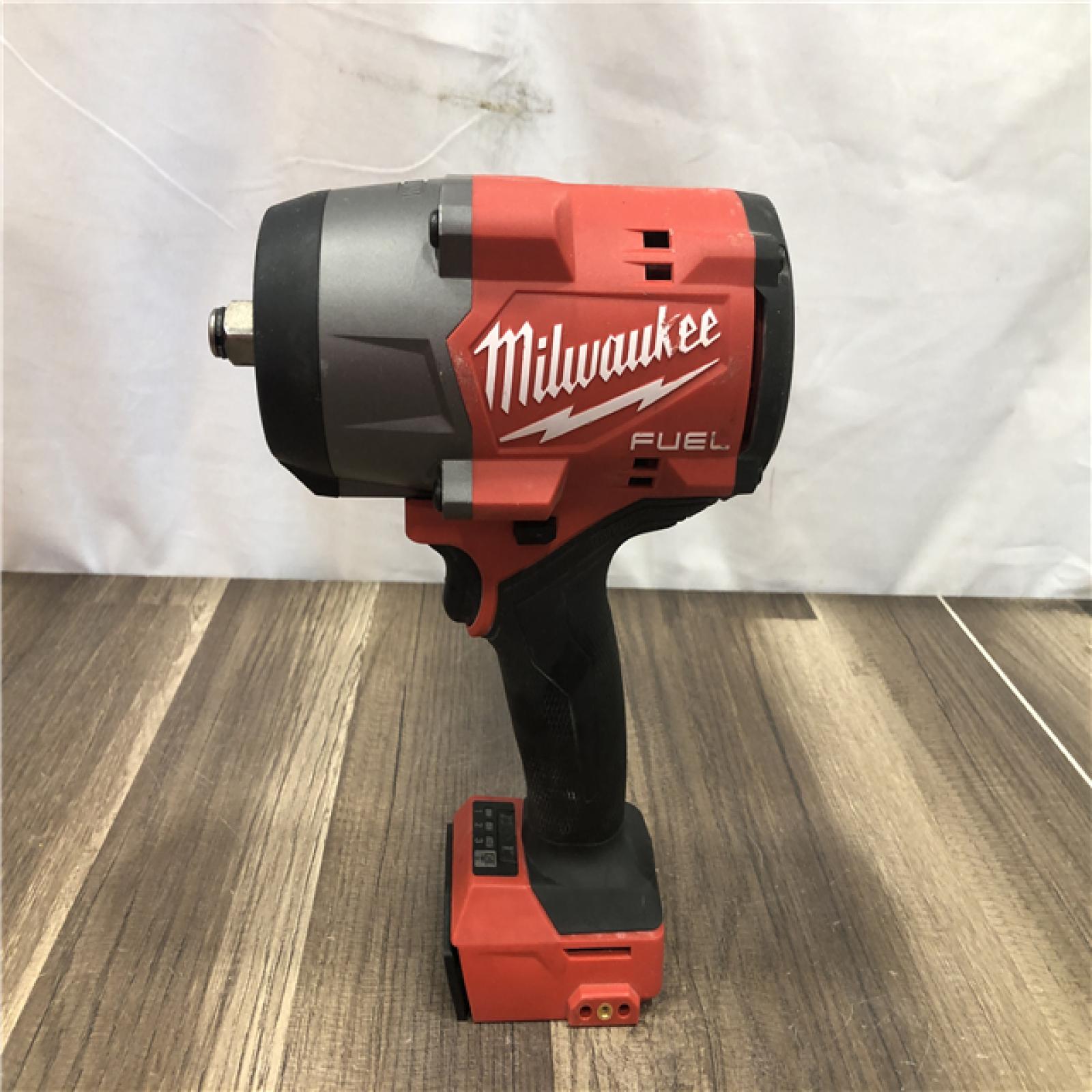 AS-IS Milwaukee FUEL 18V Lithium-Ion Brushless Cordless 1/2 in. Impact Wrench with Friction Ring (Tool-Only)