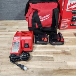 HOUSTON LOCATION - AS-IS Milwaukee 18V Lithium-Ion Brushless Cordless Compact Drill/Impact Combo Kit