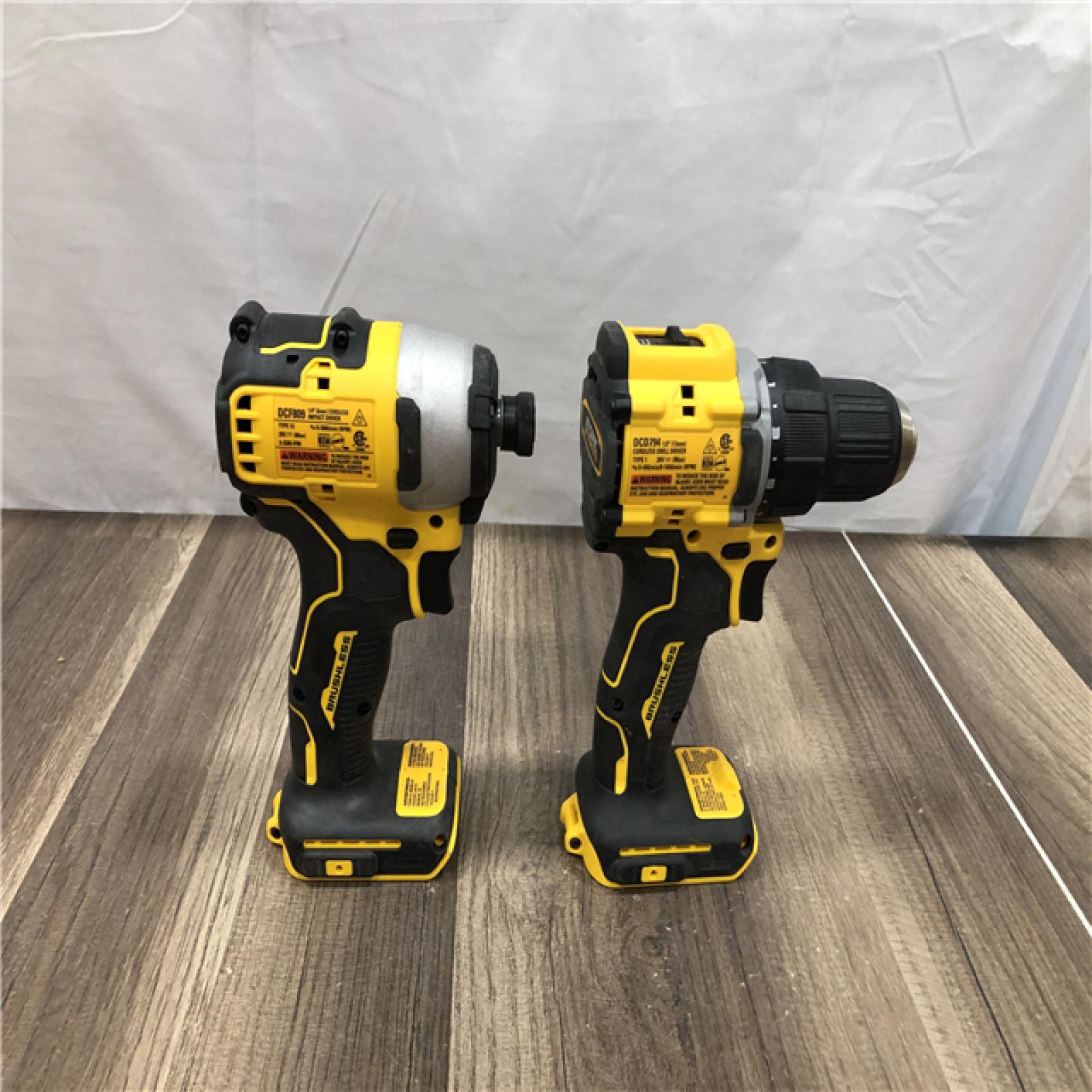 AS-IS DEWALT ATOMIC 20-Volt MAX Lithium-Ion Cordless Combo Kit