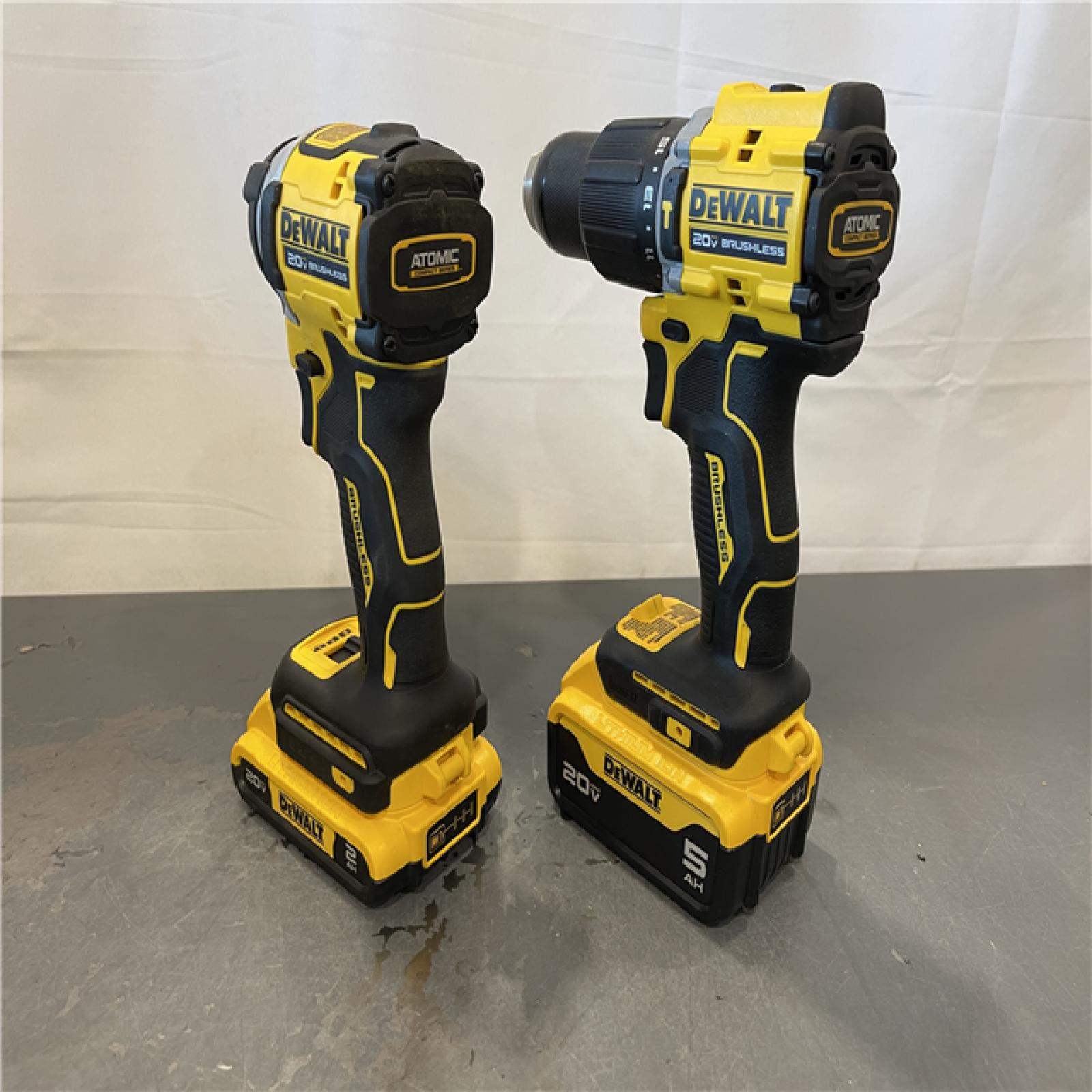 AS-IS - DeWalt ATOMIC 20-Volt Lithium-Ion Cordless 2-Tool Combo Kit