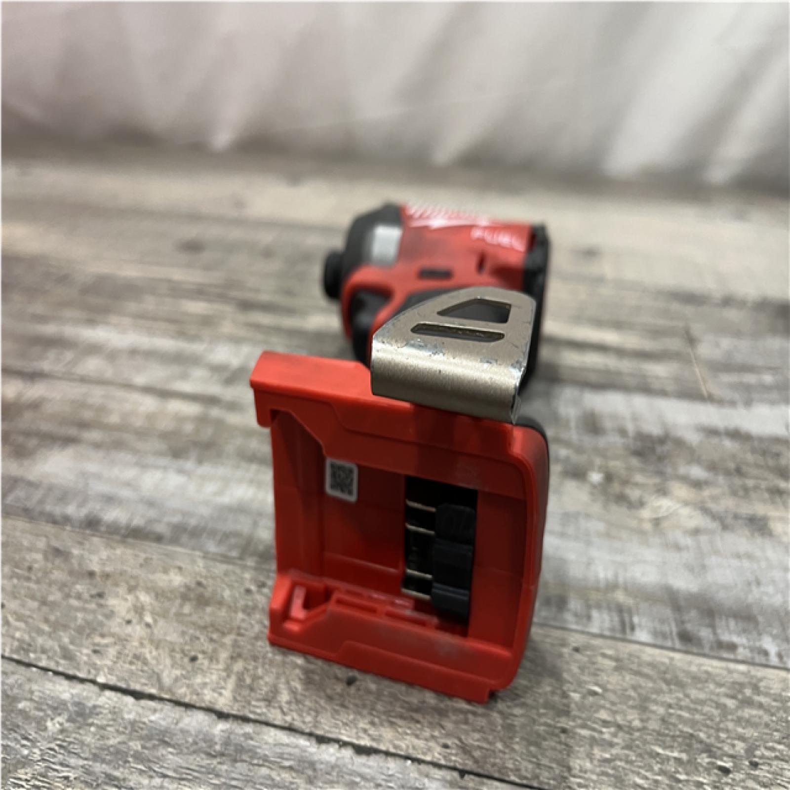 AS-IS Milwaukee FUEL 18V Lithium-Ion Brushless Cordless 1/4 in. Hex Impact Driver (Tool-Only)