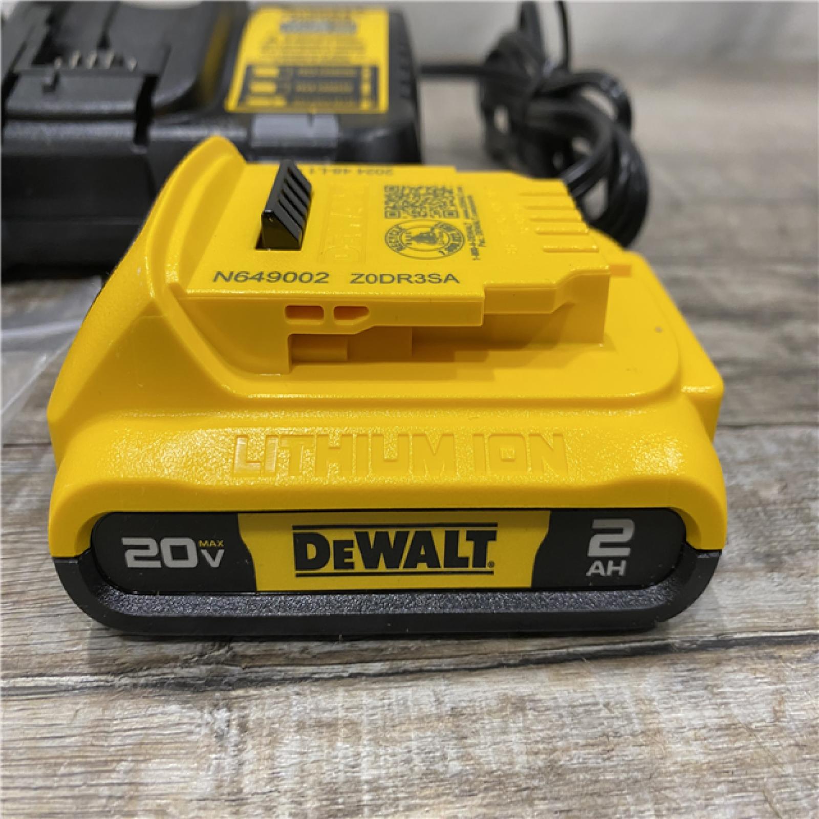 AS-IS DEWALT Atomic 20V Lithium-Ion Cordless Compact 1/2 in. Drill/Driver Kit