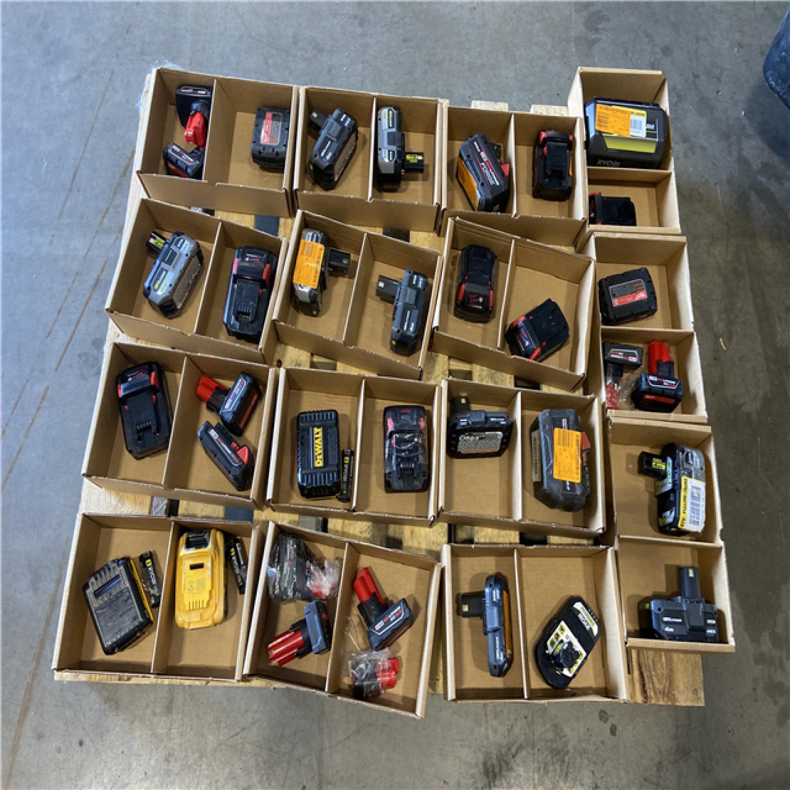 DALLAS LOCATION - AS-IS BATTERY PALLET