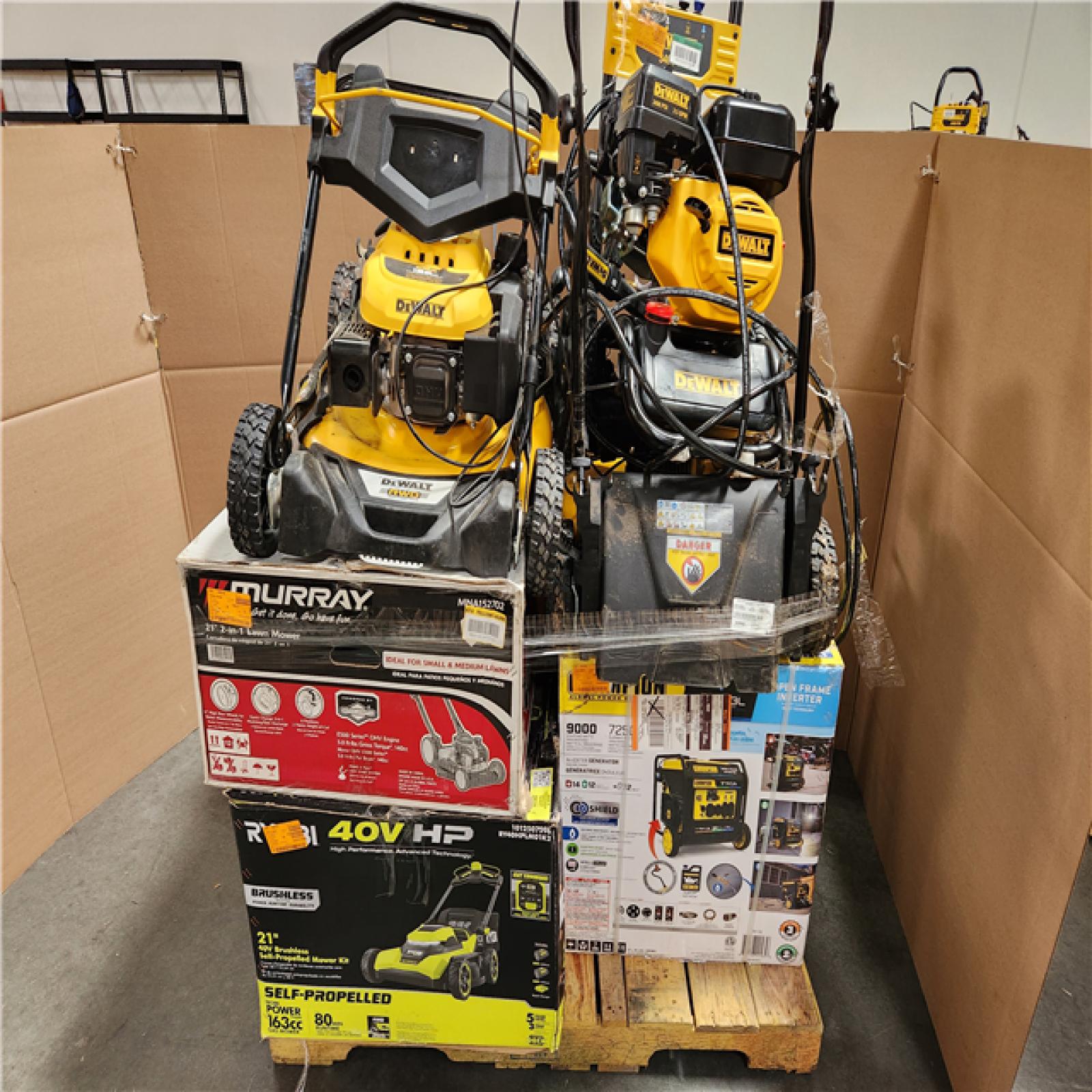 CALIFORNIA AS-IS OUTDOOR POWER EQUIPMENT