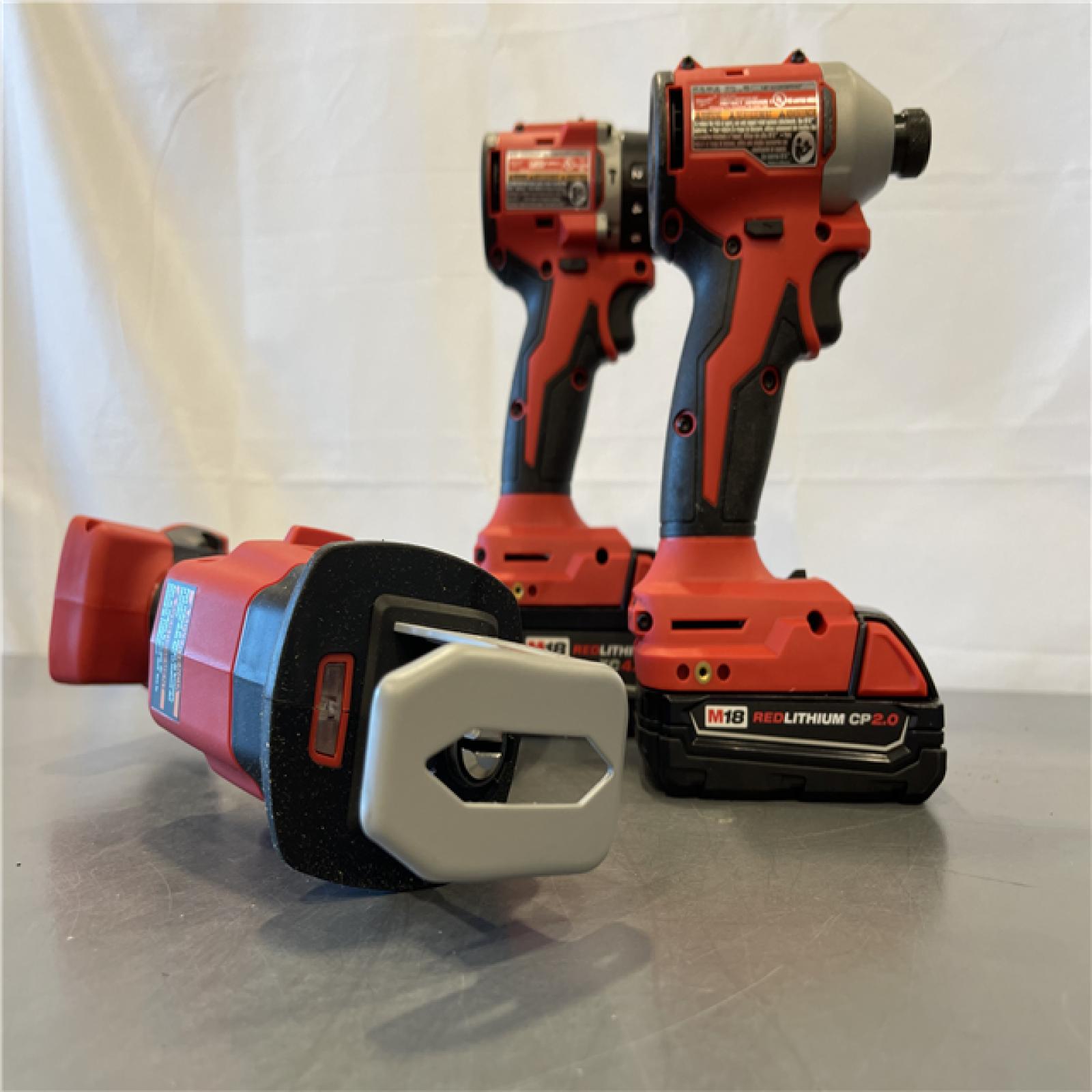 AS-IS - Milwaukee M18 4 Tool Combo Kit