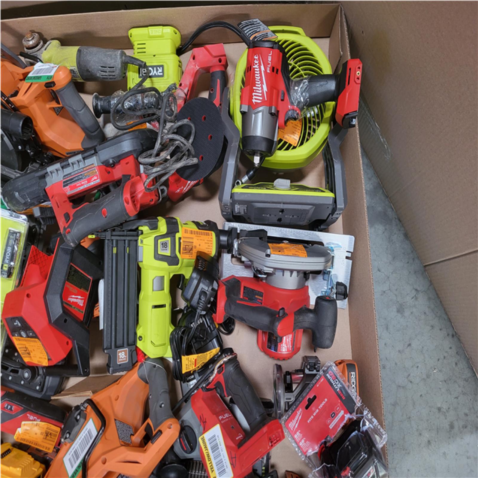 CALIFORNIA AS-IS TOOL PALLET