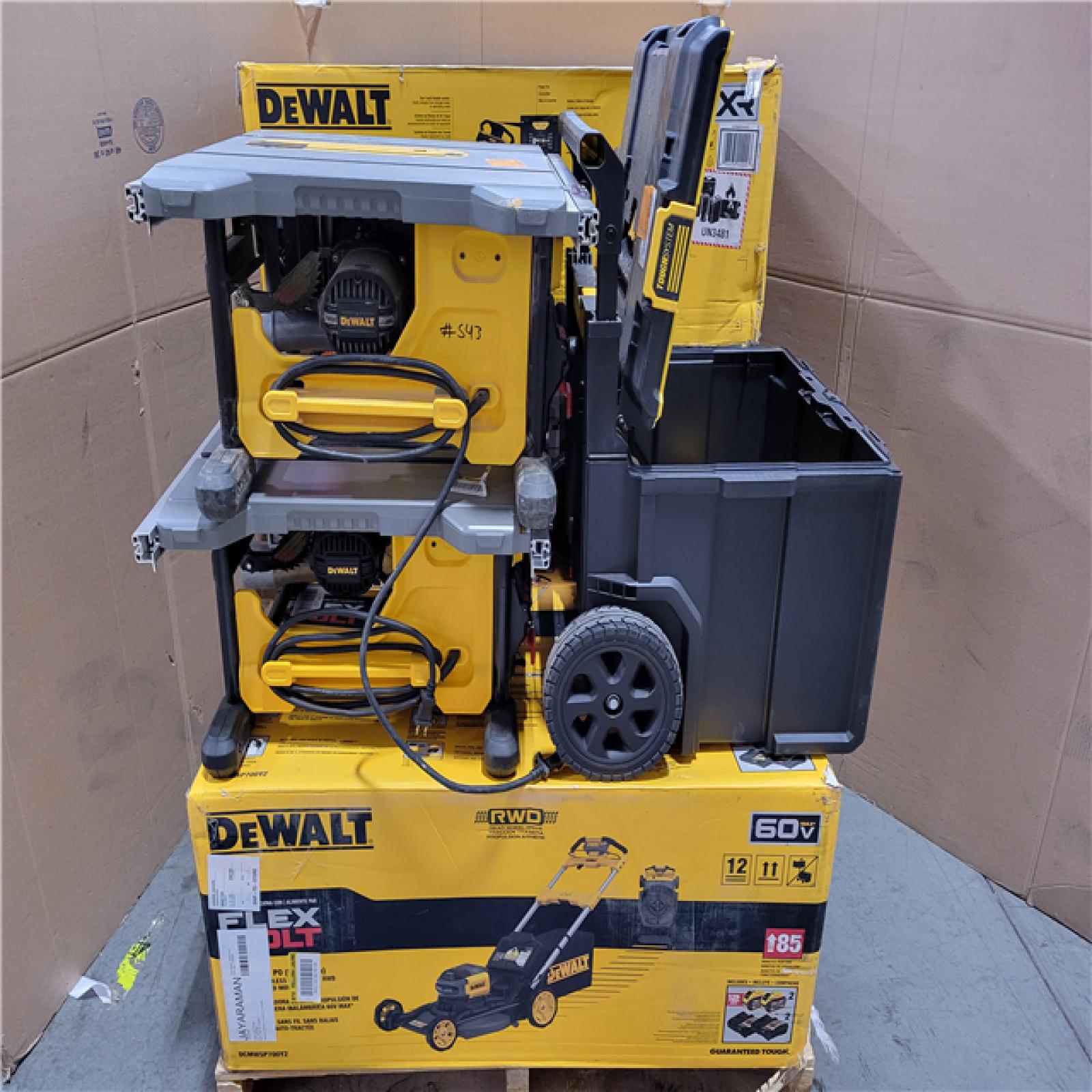 CALIFORNIA AS-IS TOOL PALLET