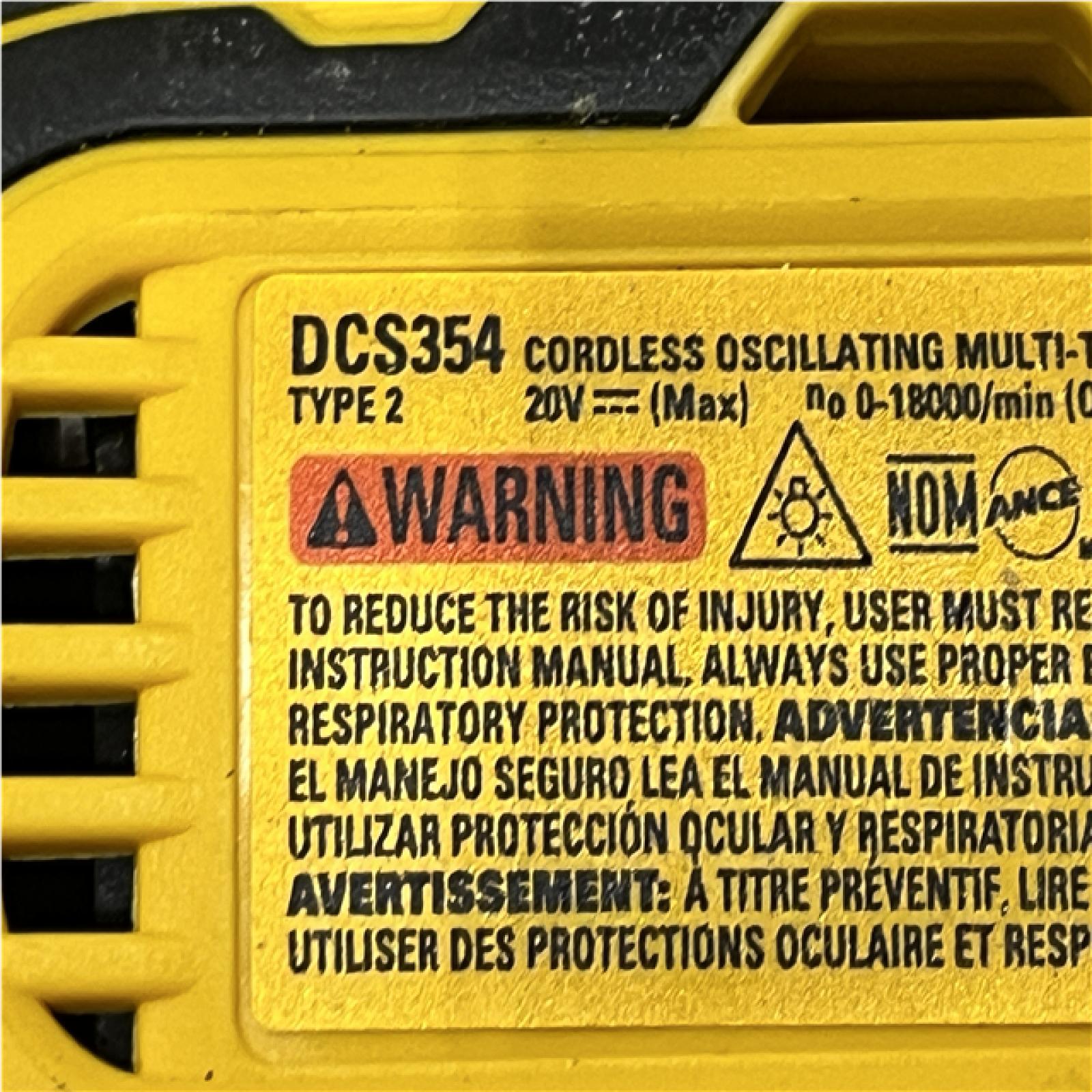 AS-IS DEWALT ATOMIC 20-Volt Lithium-Ion Cordless Brushless (4-Tool) Combo Kit