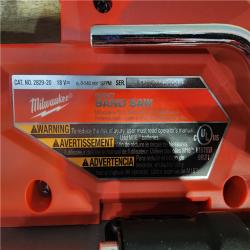 HOUSTON LOCATION - AS-IS Milwaukee M18 Fuel 3-1/4  18V Brushless Compact Band Saw 2829-20 (Bare Tool)