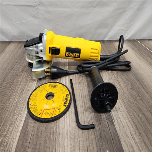 AS-IS DEWALT 7 Amp 4.5 in. Small Corded Angle Grinder with 1-Touch Guard