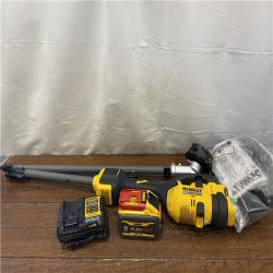 AS-IS DEWALT FLEXVOLT 60V MAX 17 in. Cordless Battery Powered Attachment Capable Trimmer Kit with (1) FLEXVOLT 3 Ah Battery & Charger