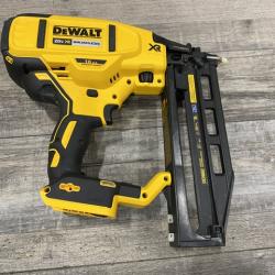 AS-IS DEWALT 20V MAX XR 16-Gauge Lithium-Ion Cordless Finish Nailer (Tool Only)