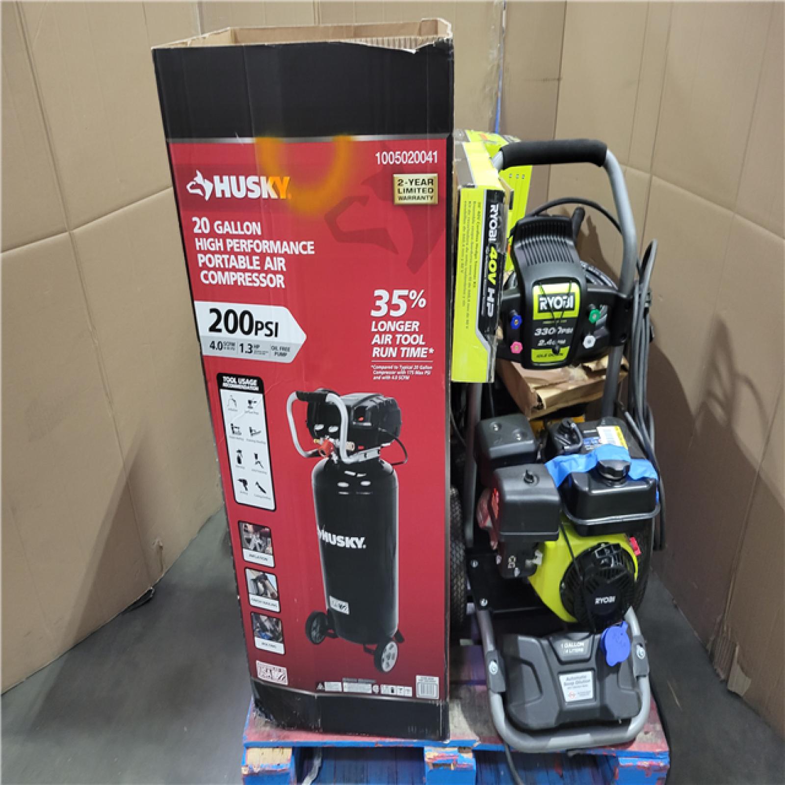 CALIFORNIA AS-IS OUTDOOR POWER EQUIPMENT