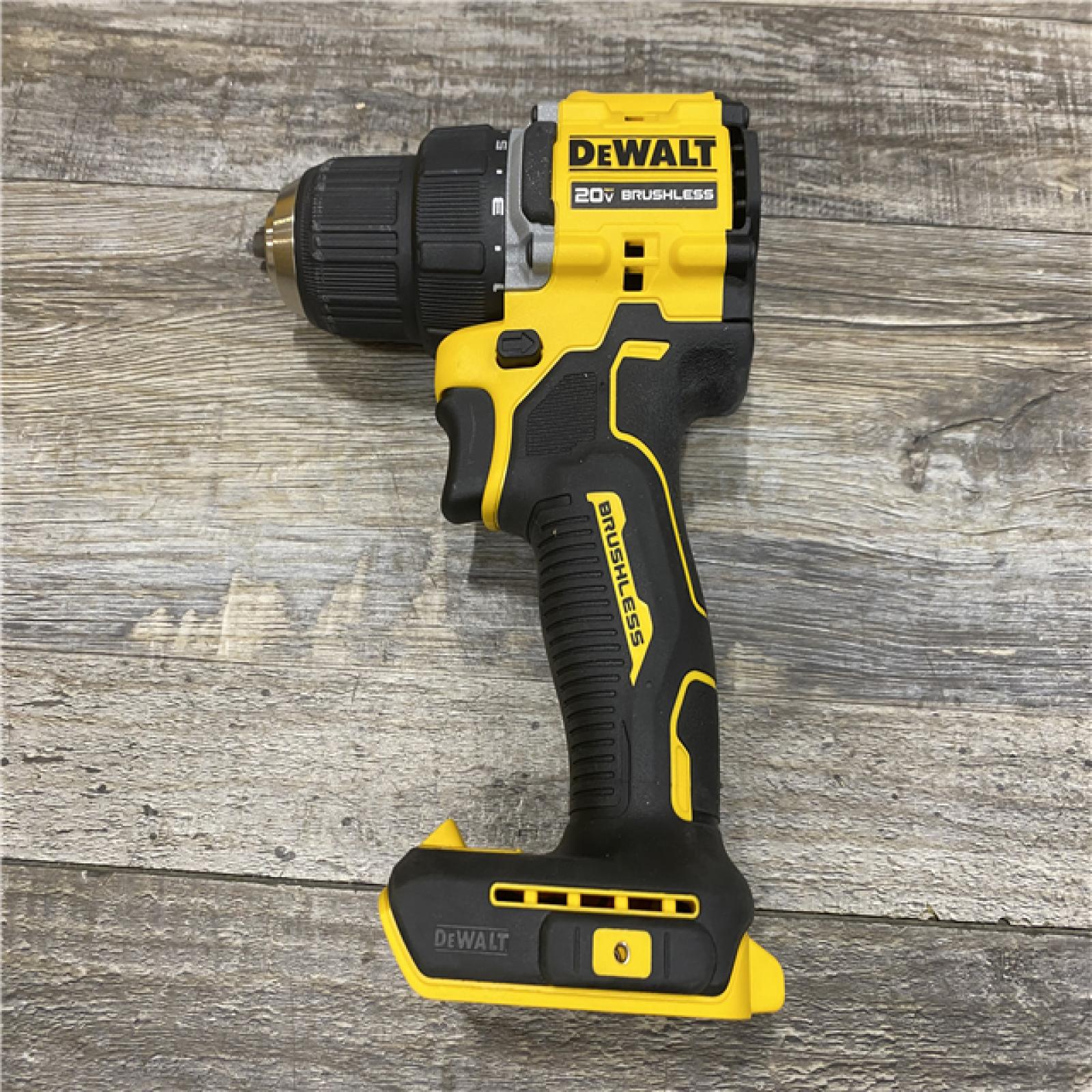 AS-IS DEWALT Atomic 20V Lithium-Ion Cordless Compact 1/2 in. Drill/Driver Kit