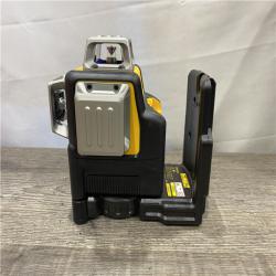LIKE NEW - DEWALT 12V MAX Lithium-Ion 100 ft. Green Self-Leveling 3-Beam 360 Degree Laser Level Kit