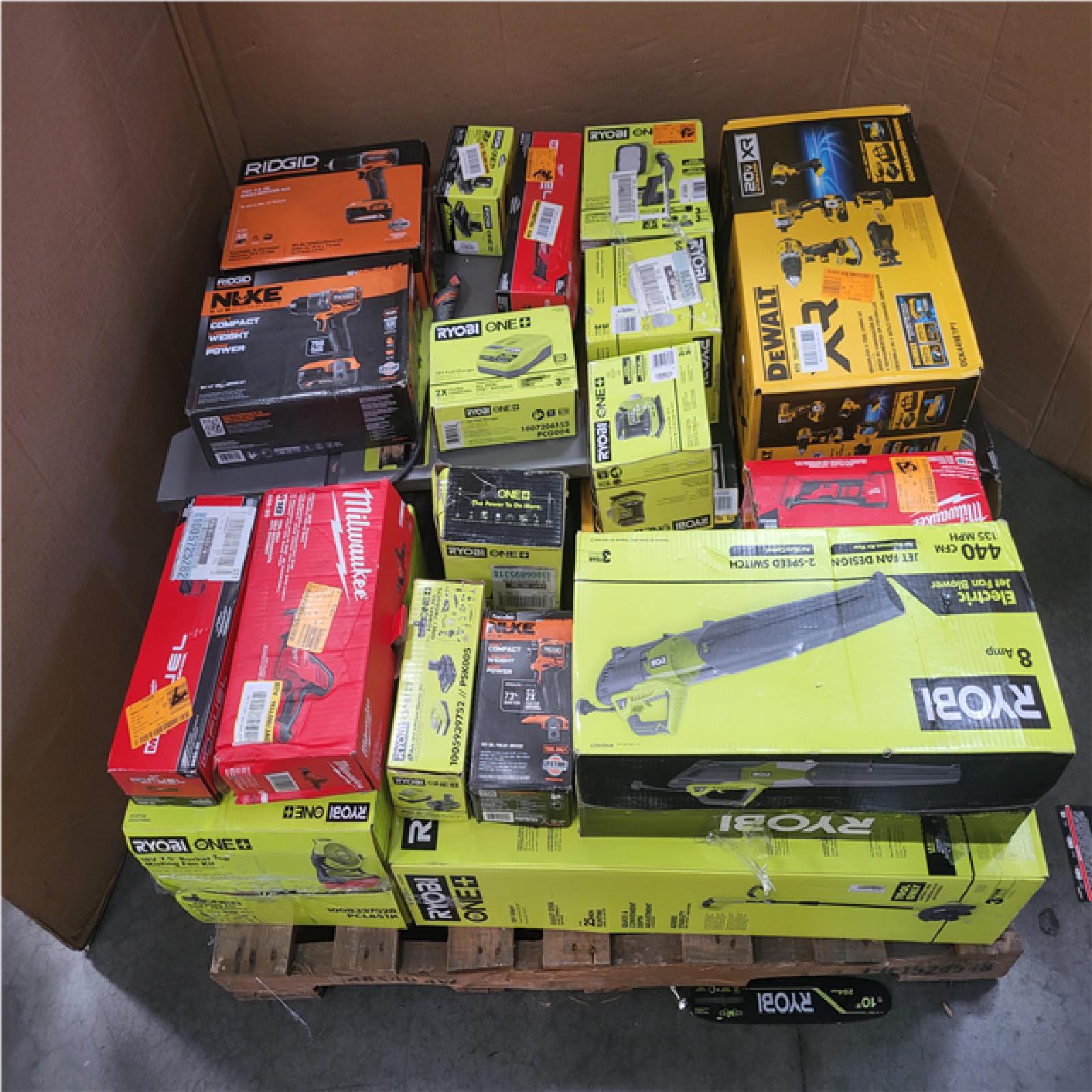 CALIFORNIA AS-IS TOOL PALLET