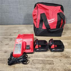 HOUSTON LOCATION - AS-IS Milwaukee 18V Cordless Brushed 2-Tool Drill/Driver and Impact Driver Kit