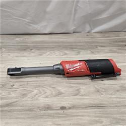 AS-IS Milwaukee M12 FUEL INSIDER Extended Reach Box Ratchet (Tool-Only)