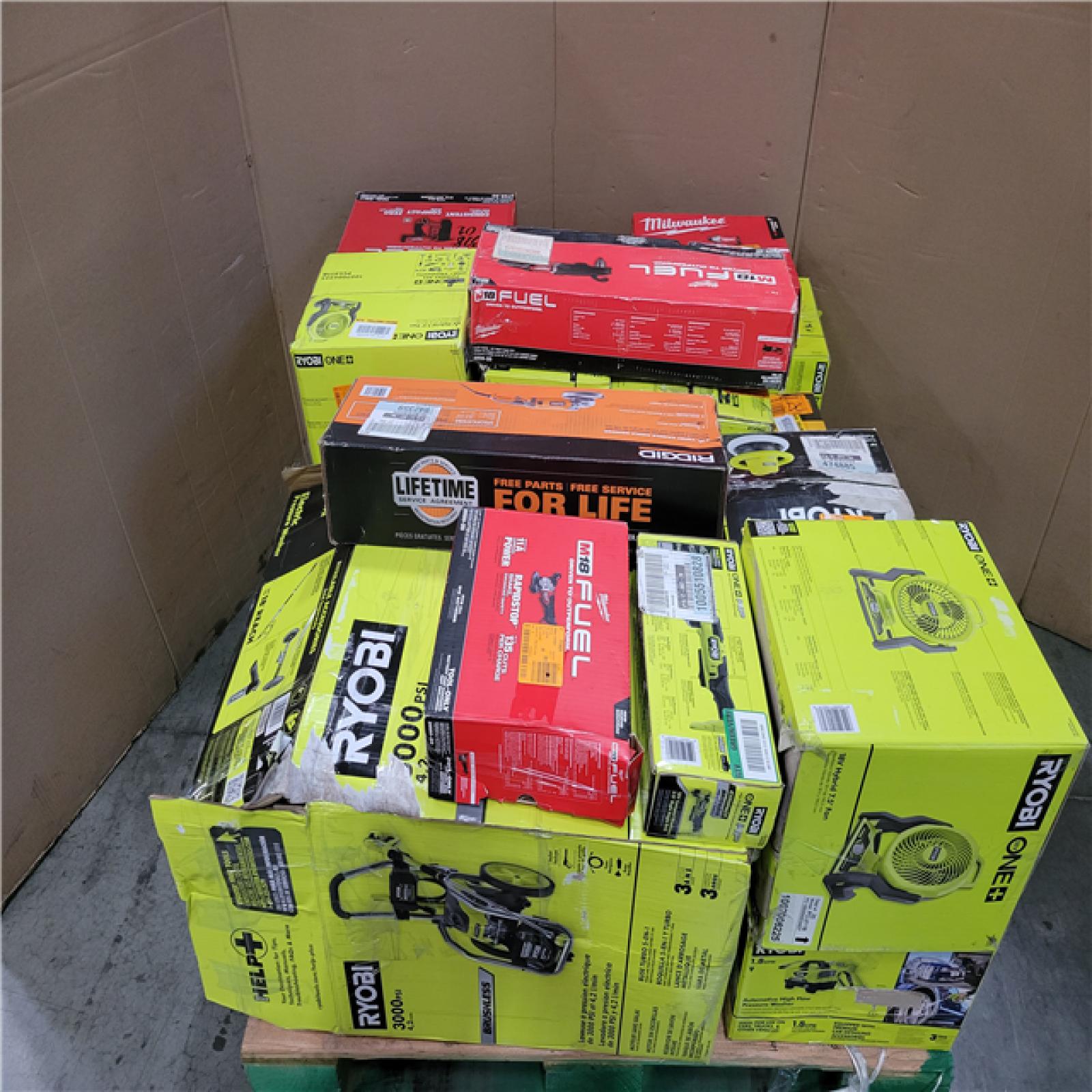CALIFORNIA AS-IS TOOL PALLET
