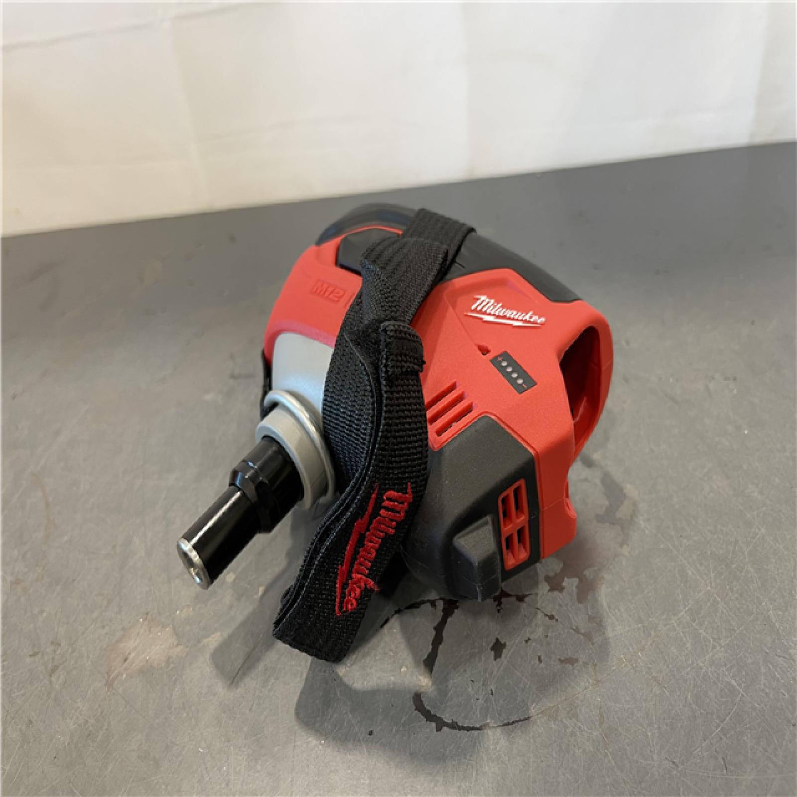 AS-IS - Milwaukee M12 12-Volt Lithium-Ion Cordless Palm Nailer