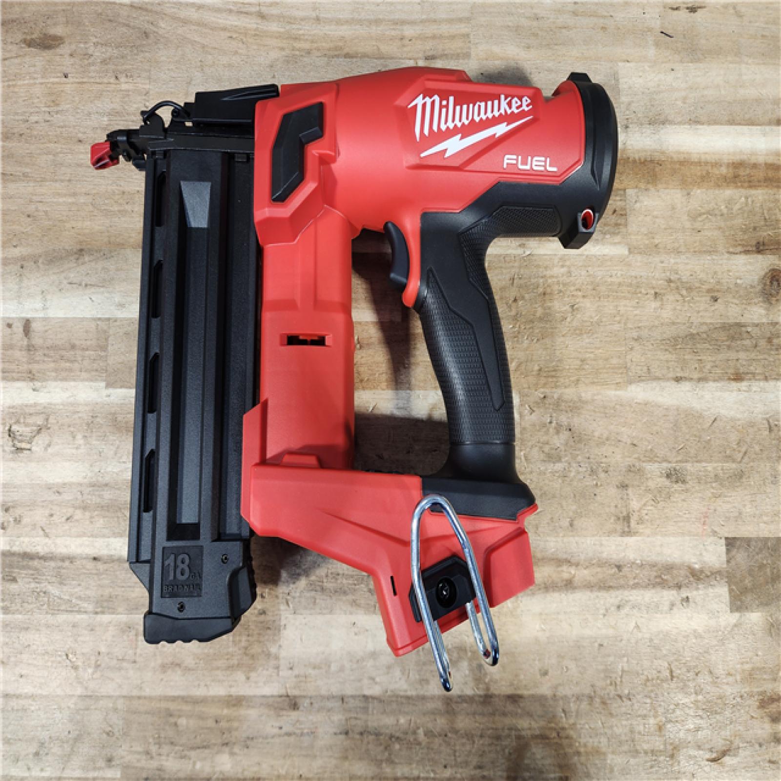 HOUSTON LOCATION - AS-IS (APPEARS LIKE NEW) Milwaukee FUEL 18-Volt Lithium-Ion Brushless Cordless Gen II 18-Gauge Brad Nailer (Tool-Only)