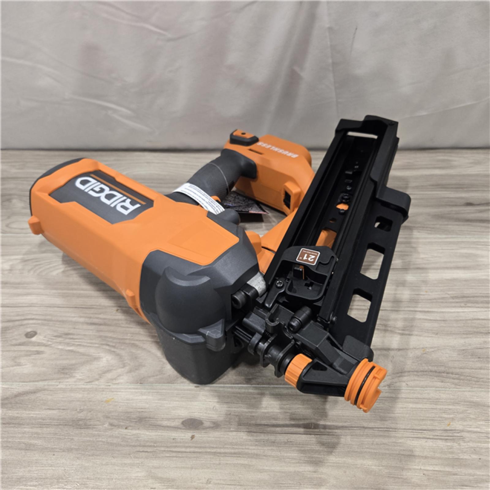 AS-IS RIDGID 18V Brushless Cordless 21° 3-1/2 in. Framing Nailer (Tool Only)