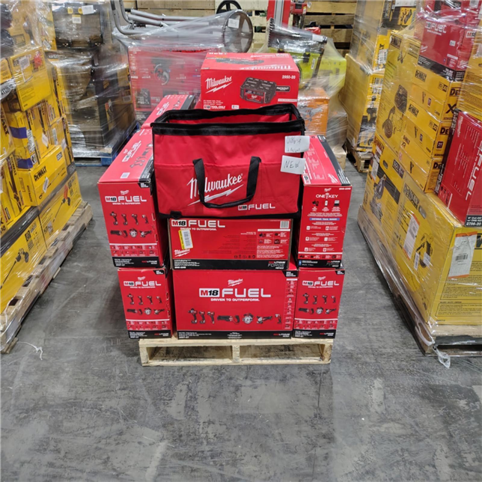 Pittston Location As-Is Power Tools Partial Truckload (12 Pallets) 0186-A