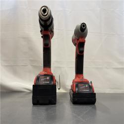 AS-IS - Milwaukee M18 18-Volt Lithium-Ion Brushless Cordless Compact Hammer Drill/Impact Combo Kit