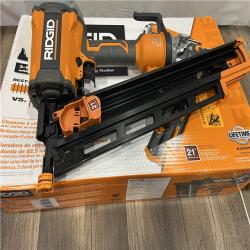 AS-IS Ridgid 21-Degree 3-1/2 in. Round Head Framing Nailer
