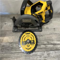 AS-IS DEWALT FLEXVOLT 60V MAX Cordless Brushless 7-1/4 in. Wormdrive Style Circular Saw (Tool Only)