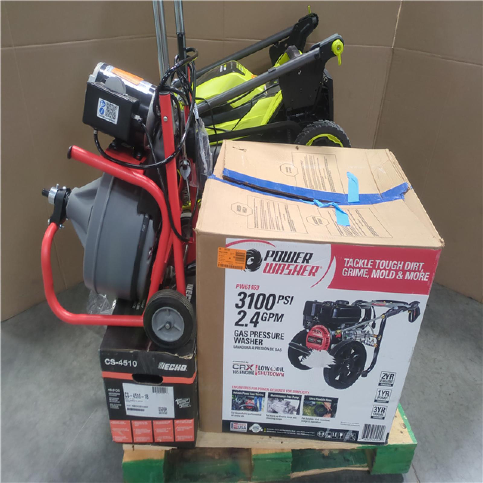 CALIFORNIA AS-IS OUTDOOR POWER EQUIPMENT