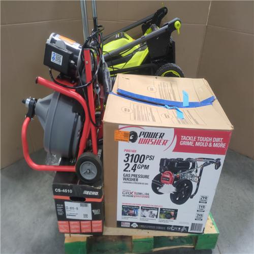 CALIFORNIA AS-IS OUTDOOR POWER EQUIPMENT