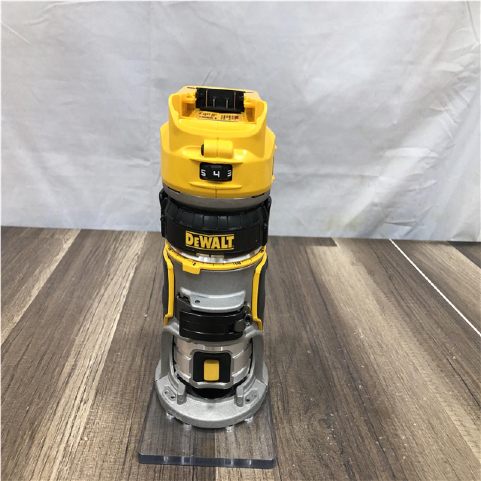AS-IS DEWALT 20V MAX XR Cordless Brushless Fixed Base Compact Router (Tool Only)