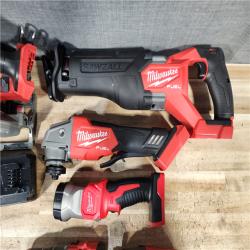 HOUSTON LOCATION - AS - IS Milwaukee FUEL 18V Lithium-Ion Brushless Cordless 7-Tool Combo Kit